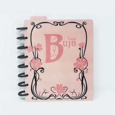 500 Sheets Promotional Customized Design Personal Event Removable Spiral Planner Notebook